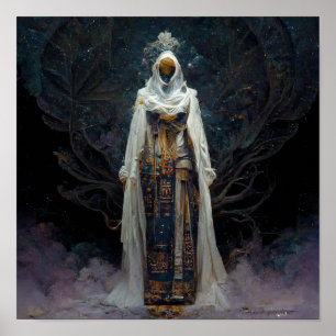 Poster Alienígena Fae Fantasy Sci-Fi