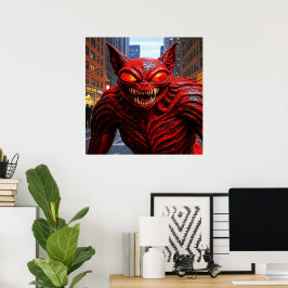 Poster Alienígena na Cidade IA Alienígena 