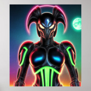 Poster Alienígena Raven 01