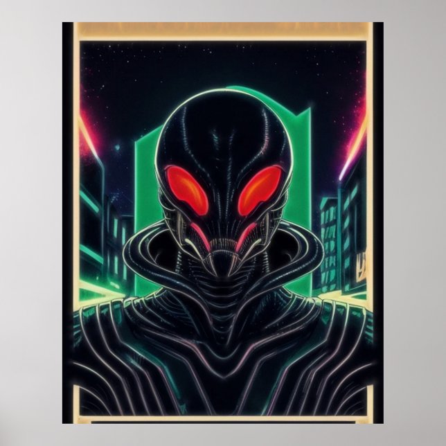 Poster Alienígena Raven 05 (Frente)