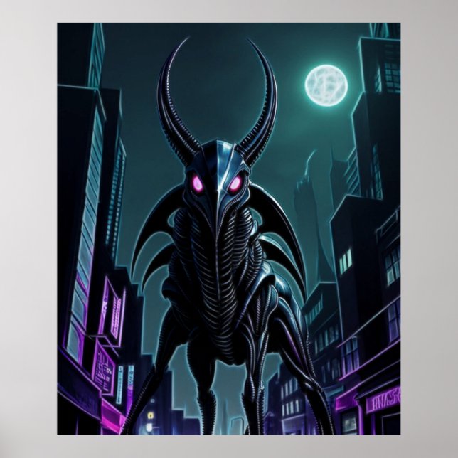 Poster Alienígena Raven 06 (Frente)