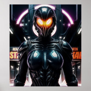 Poster Alienígena Raven 08