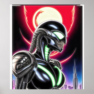 Poster Alienígena Raven 19