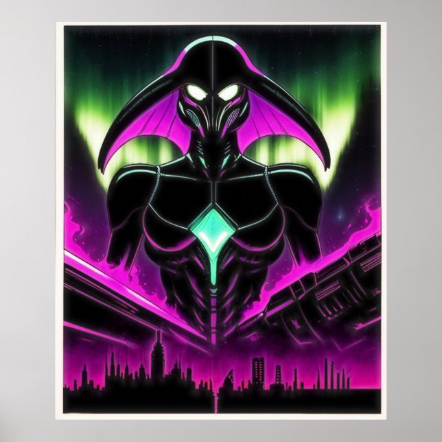 Poster Alienígena Raven 20 (Frente)