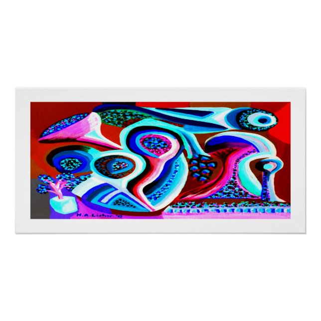 Póster Alienígena visual art (Frente)