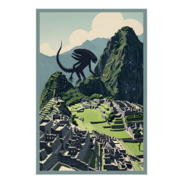 Póster Alienígena Xenomorph Legal