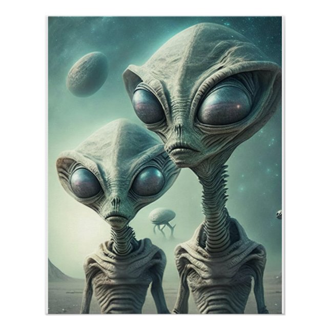 Póster Aliens! (Frente)