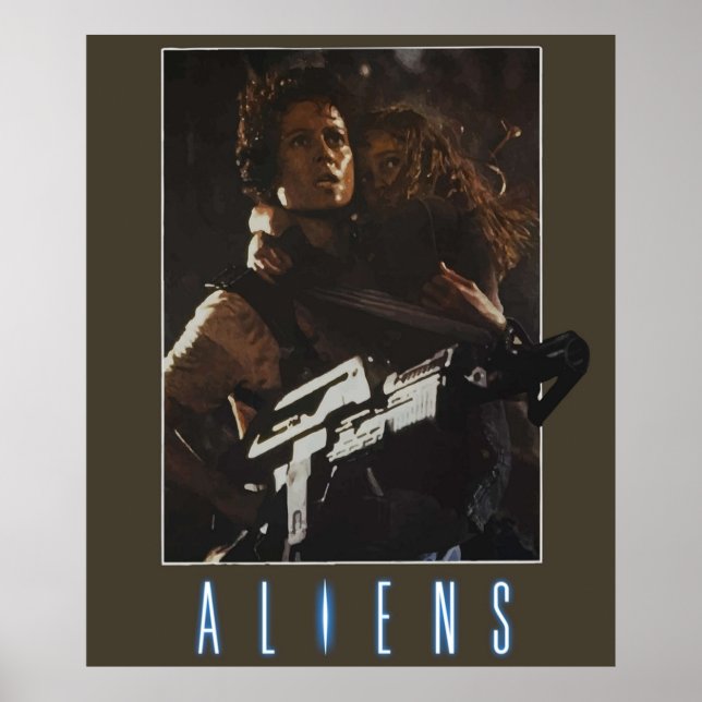Poster Aliens Ripley Newt (Frente)