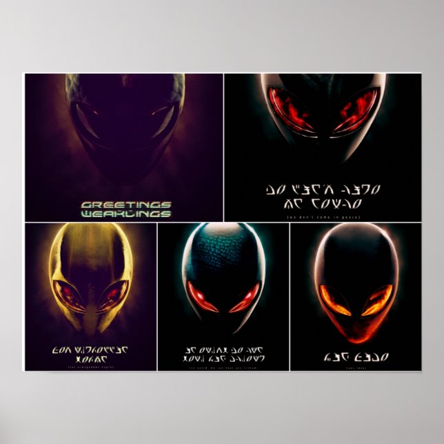 Poster Alienware (Frente)