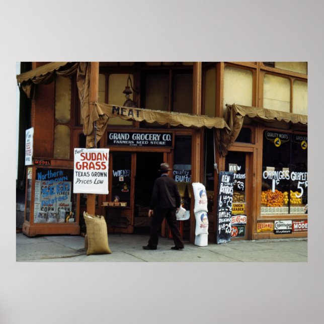 Póster Alimentação e sementes, 1942 (Frente)