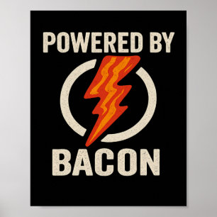 Poster Alimentado Por Bycon Funny Meat Lover Churrasco Gr