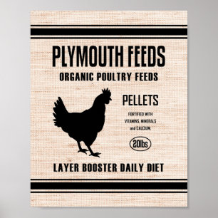 POSTER ALIMENTOS DE PLYMOUTH