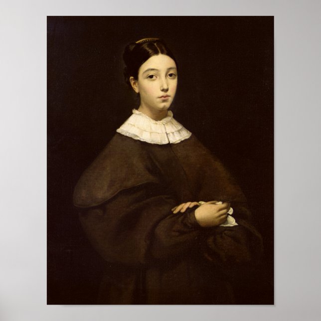 Póster Aline Chasseriau 1835 (Frente)