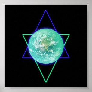 Poster Alinhamento Sigil da terra