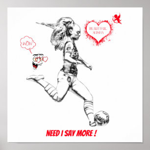 POSTER ALISHA LEHMANN / DECOR DE PAREDE