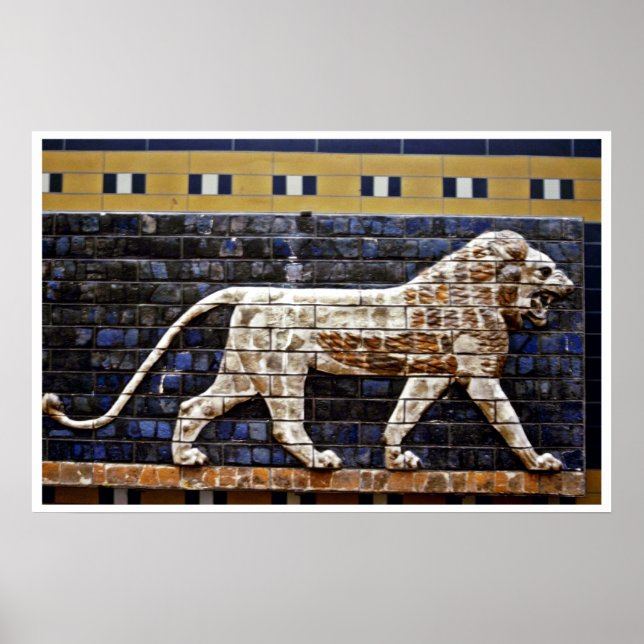 Póster Alivio Bas, Porta Lion Ishtar - Istambul (Frente)
