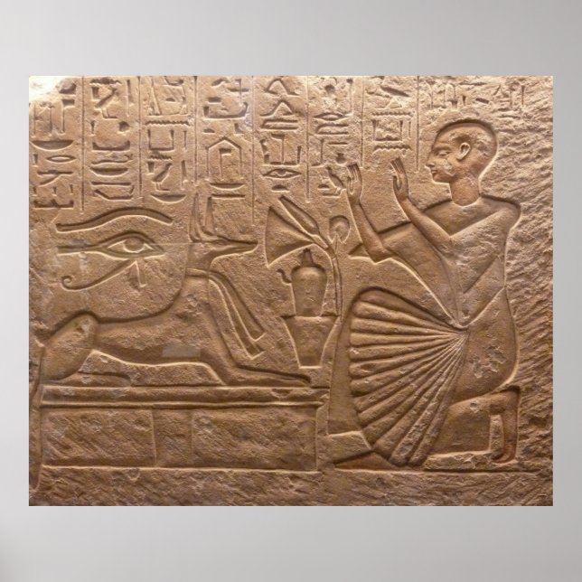 Poster Alivio egípcio (Frente)