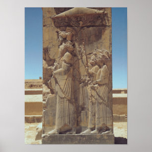 Póster Alivio que descreve Xerxes mim com dois