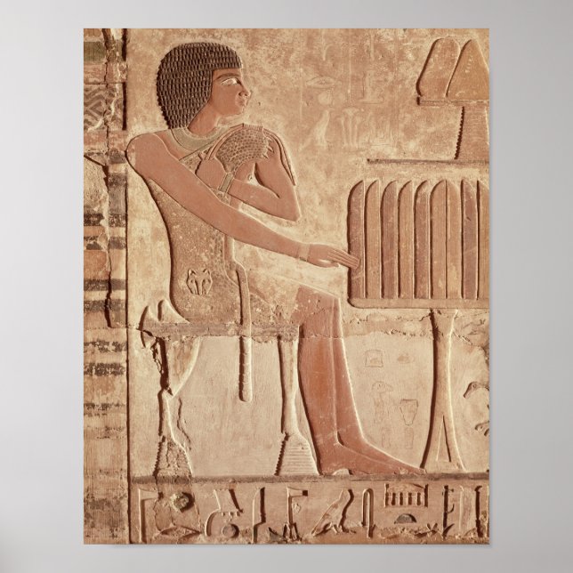 Poster Alivio que representa o cadáver sentado (Frente)