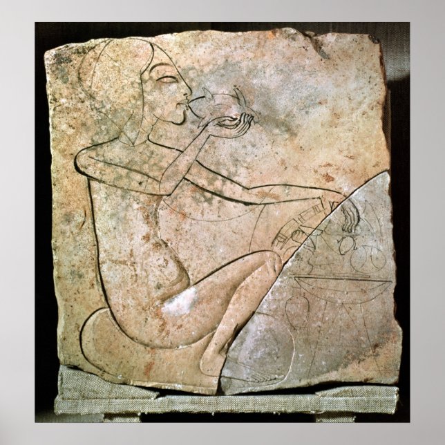 Póster Alivio representando uma princesa comendo uma torr (Frente)