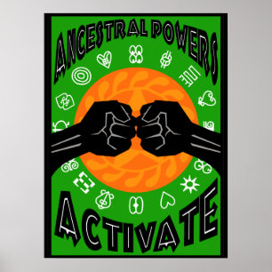 POSTER ALKEBULAN - ANCESTRAL POWERS ACTIVATE