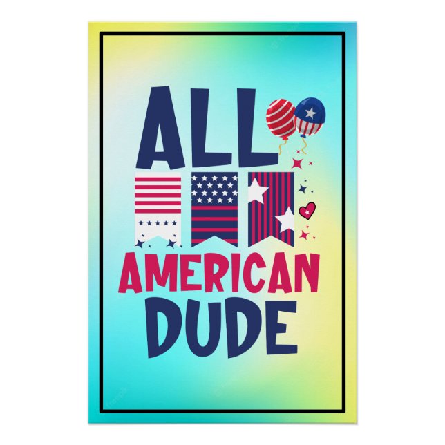 Póster All American Dude-96993 (Frente)