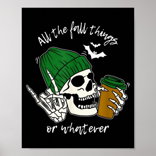 Poster All The Fall Things Or Whatever, Western Autumn Vi (Frente)