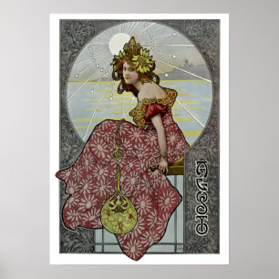 Poster Allegory of March by Gaspar Camps