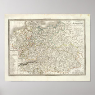 Poster Allemagne - Alemanha