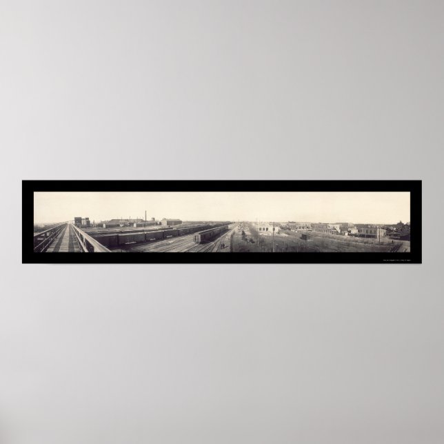 Póster Alliance, NE Foto 1908 (Frente)