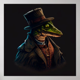 Poster alligator