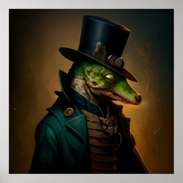 Poster alligator