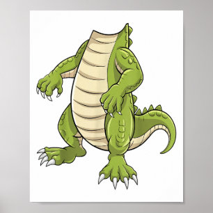 Poster Alligator Camisa Adultos Homens Mulheres Crocodilo