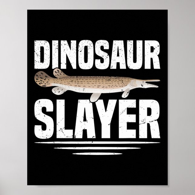 Poster Alligator Gar Fis Gar (Frente)