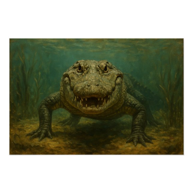 Póster Alligator Poster (Frente)