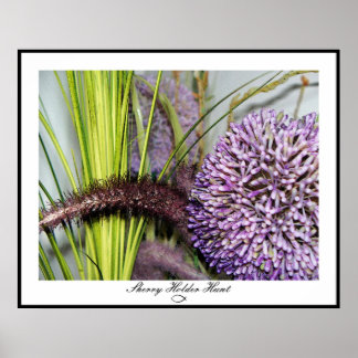 Póster Allium Watercolor - Tamanho Colossal