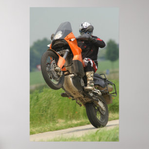 Poster Allroad Wheelie