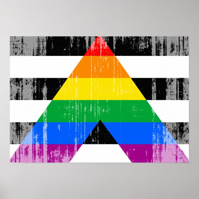 Poster ALLY FLAG DISTRESSED -.png (Frente)