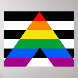Poster Ally Pride Flag