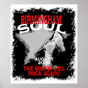 Póster Alma de Birmingham: O sul balançará outra vez!