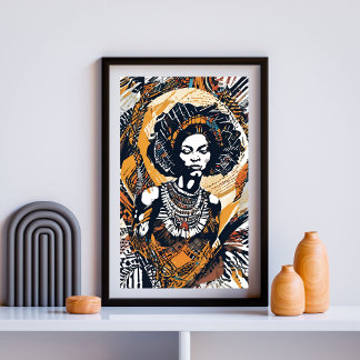 Poster Alma Dourada da África