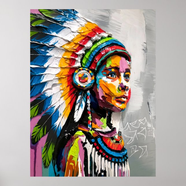 Poster "Alma Nativa" (Frente)