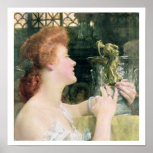 Poster Alma-Tadema   a Hora dourada, 1908