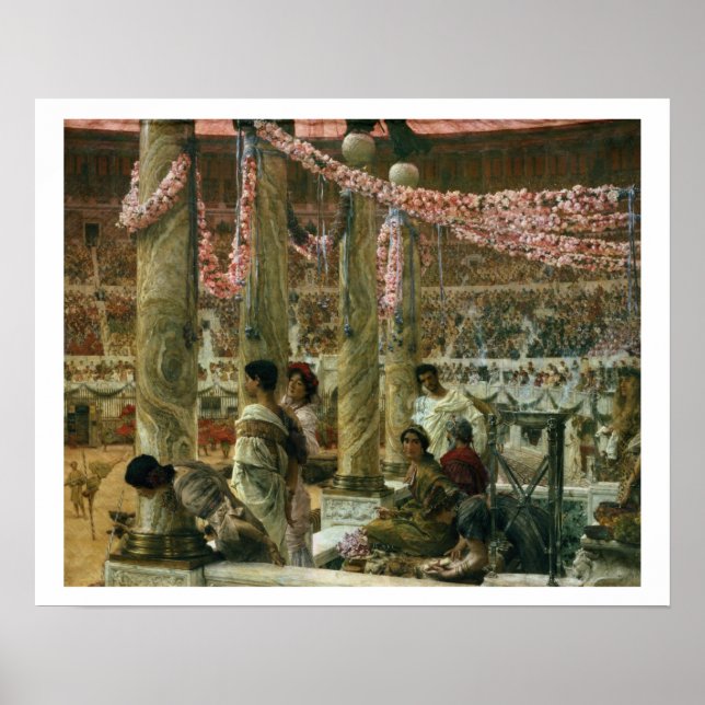 Póster Alma-Tadema | Caracalla e Geta, 1907 (Frente)