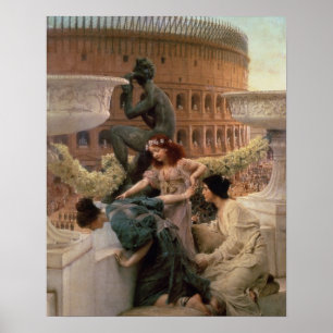 Poster Alma-Tadema   Coliseu, 1896