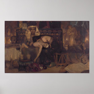 Poster Alma-Tadema - Morte do Filho Primeiro-Nascido do F