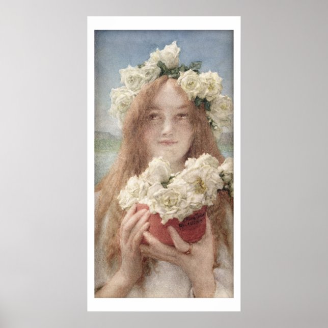 Poster Alma-Tadema | Oferta de Verão, 1894 (Frente)