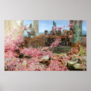 Poster Alma-Tadema - Os Rosas De Heliogabalus