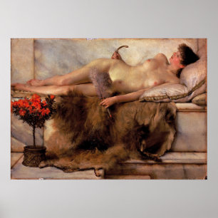 Poster Alma-Tadema - Tepidário