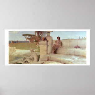 Póster Alma-Tadema   The Voice of Spring, 1908